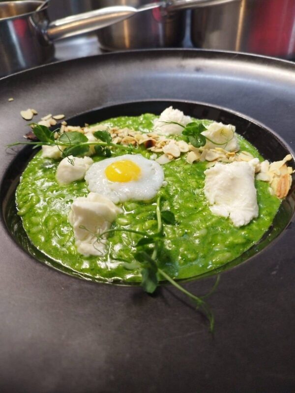 RISOTTO CU PESTO DE SPANAC