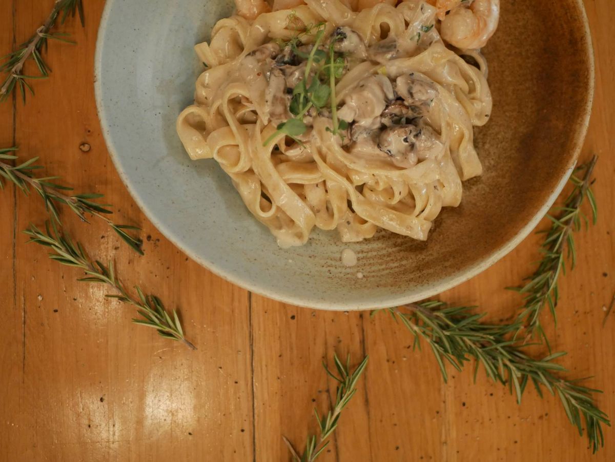 TAGLIATELLE CU CIUPERCI DE PADURE