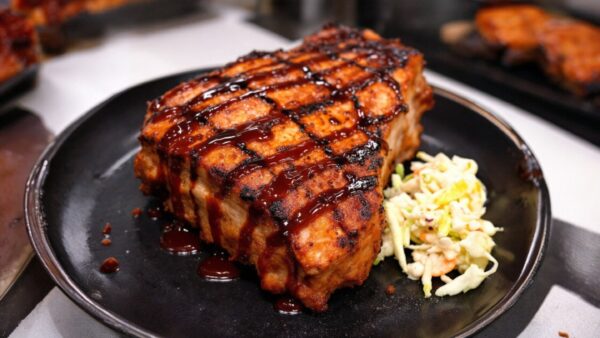 Ceafa de porc la grill