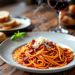 SPAGHETTI ALL AMATRICIANA
