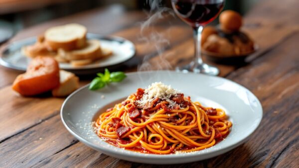 SPAGHETTI ALL AMATRICIANA