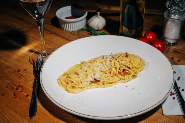 SPAGHETTI CARBONARA  ROMANA