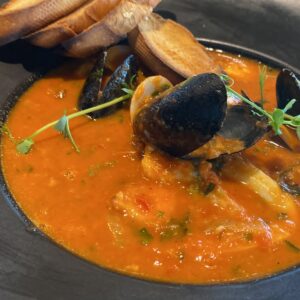 Supa cu fructe de mare