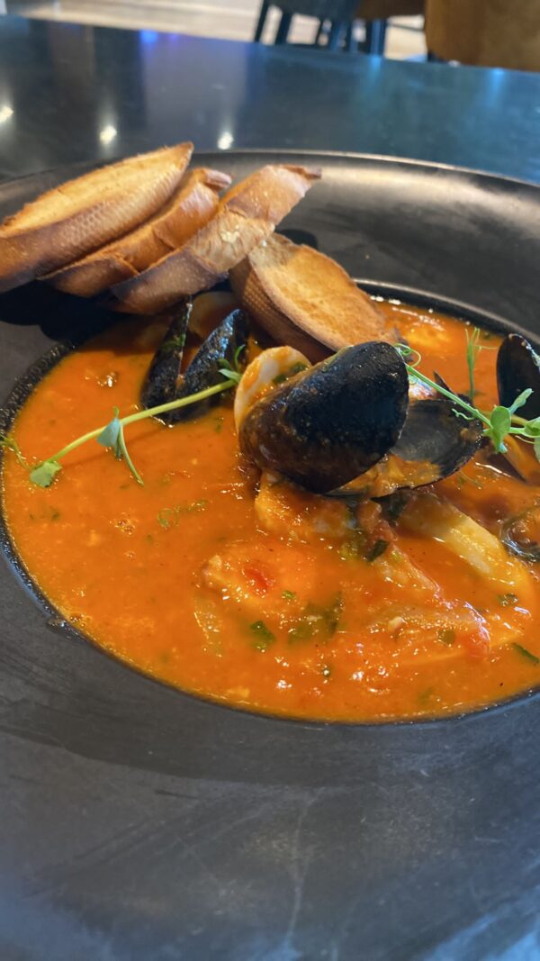 Supa cu fructe de mare