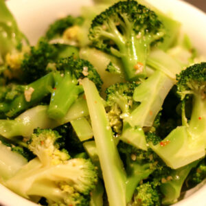 Broccoli tras in unt