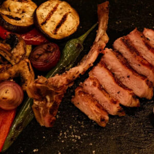 Cotlet de porc cu os maturat